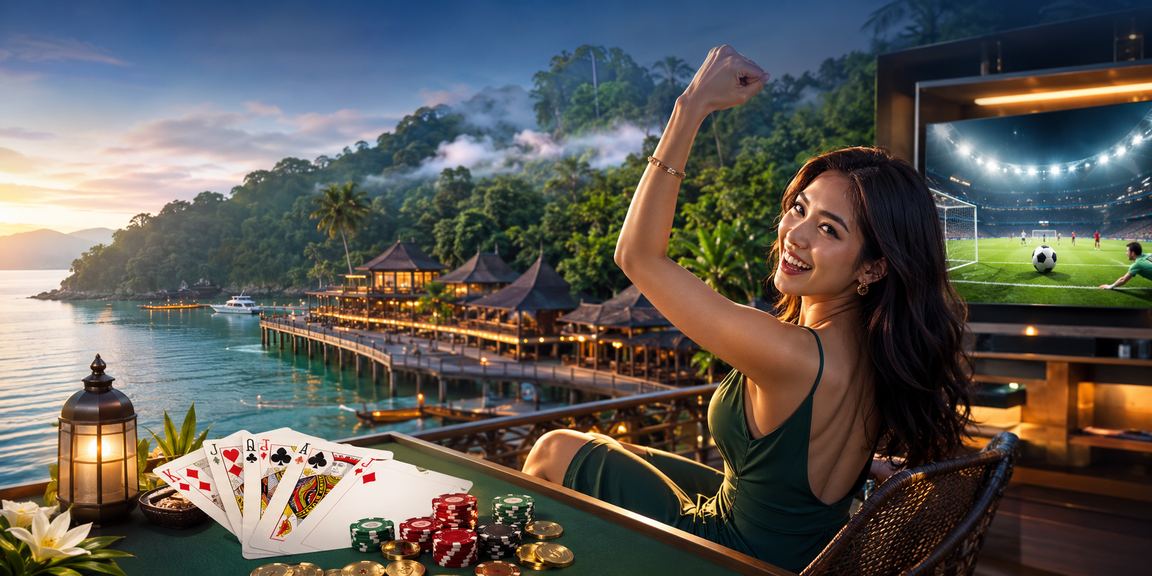 Pemain menikmati permainan Teen Patti di Terengganu
